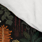 Dark Forest Magic Mushrooms Art Comforter Gallery Image 4