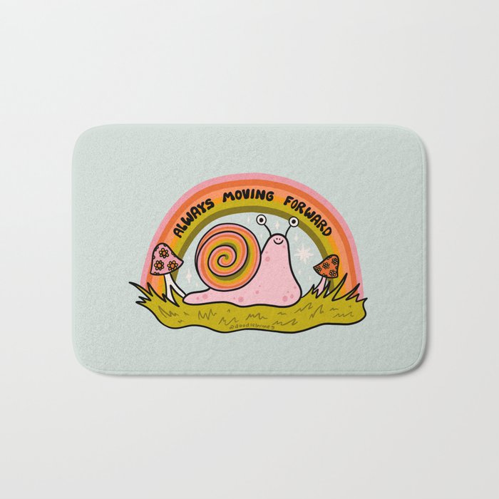 Always Moving Forward Bath Mat Gallery Image 1