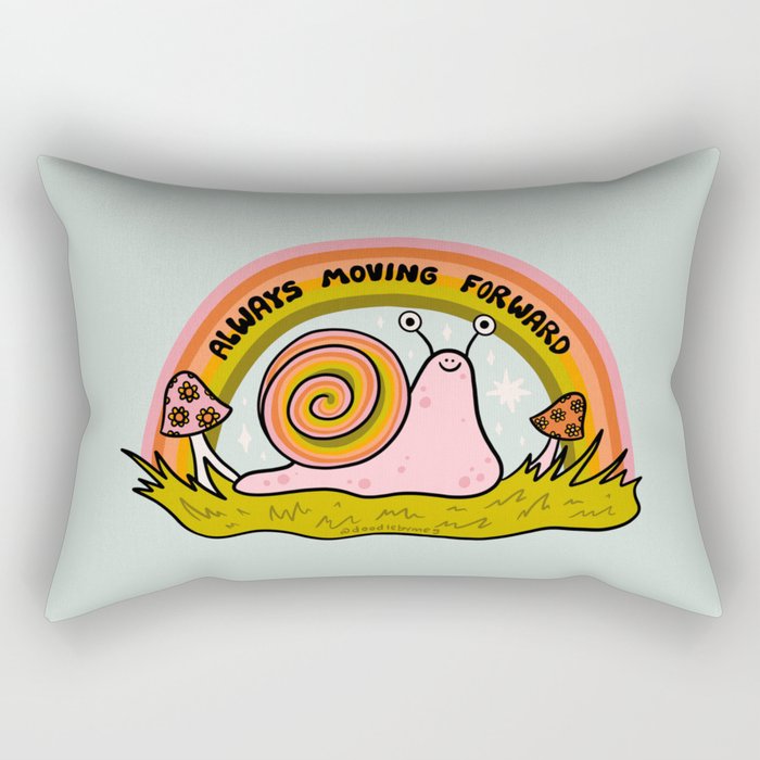 Always Moving Forward Rectangular Pillow Gallery Image 1