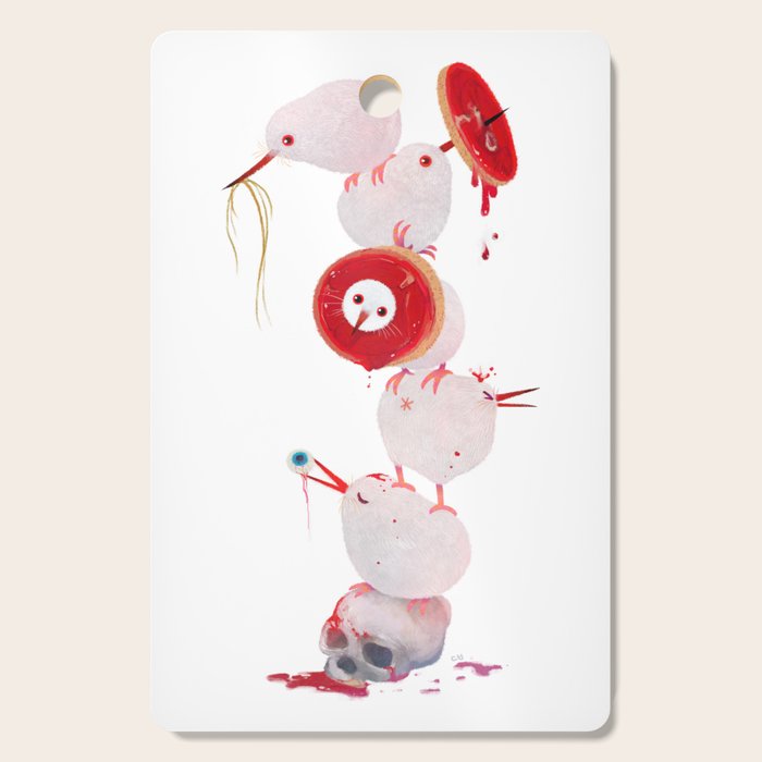 Kiwi - halloween Cutting Board Gallery Image 1