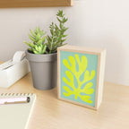 Lime & Sea Green: Matisse Paper Cutouts 06 Mini Art Print Gallery Image 2