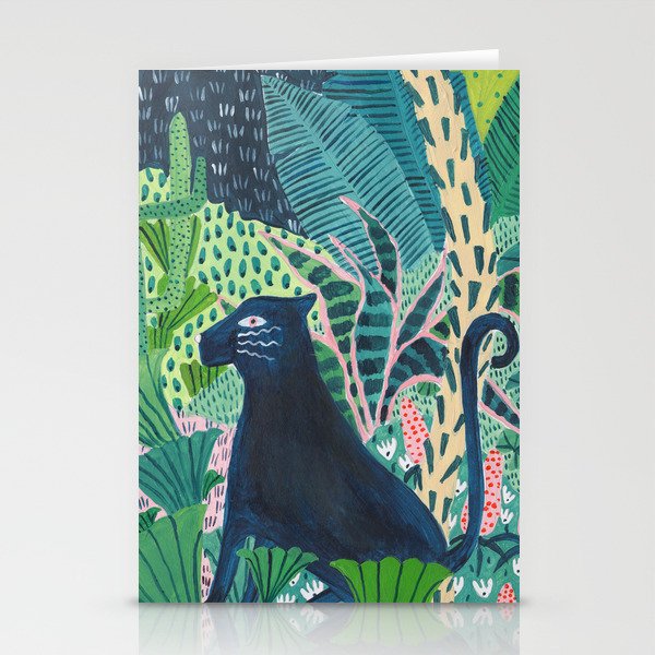 Jungle Jaguar Stationery Card Gallery Image 2