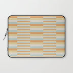 Mixed Stripes Pattern VIII Retro Pastel Laptop Sleeve Gallery Image 1