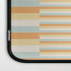 Mixed Stripes Pattern VIII Retro Pastel Laptop Sleeve Gallery Image 3