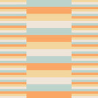 Mixed Stripes Pattern VIII Retro Pastel Coffee Mug Gallery Image 2