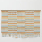 Mixed Stripes Pattern VIII Retro Pastel Wall Hanging Gallery Image 1