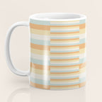 Mixed Stripes Pattern VIII Retro Pastel Coffee Mug Gallery Image 3
