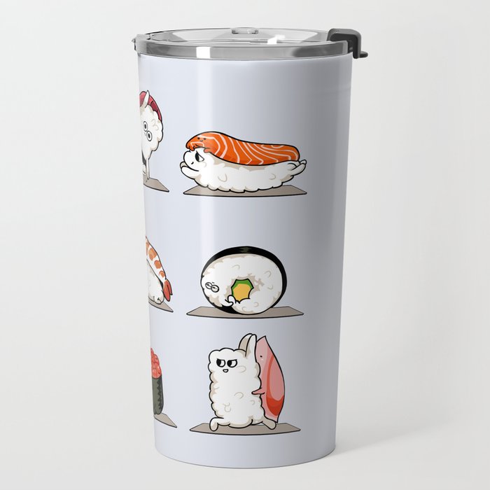 Sushi Yoga Travel Mug Gallery Image 2
