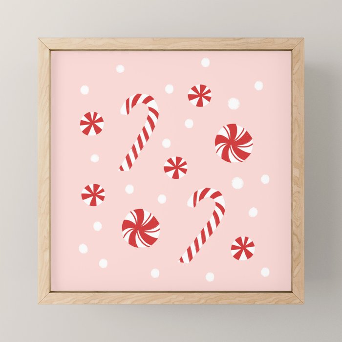 Peppermint Christmas Mini Art Print Gallery Image 1