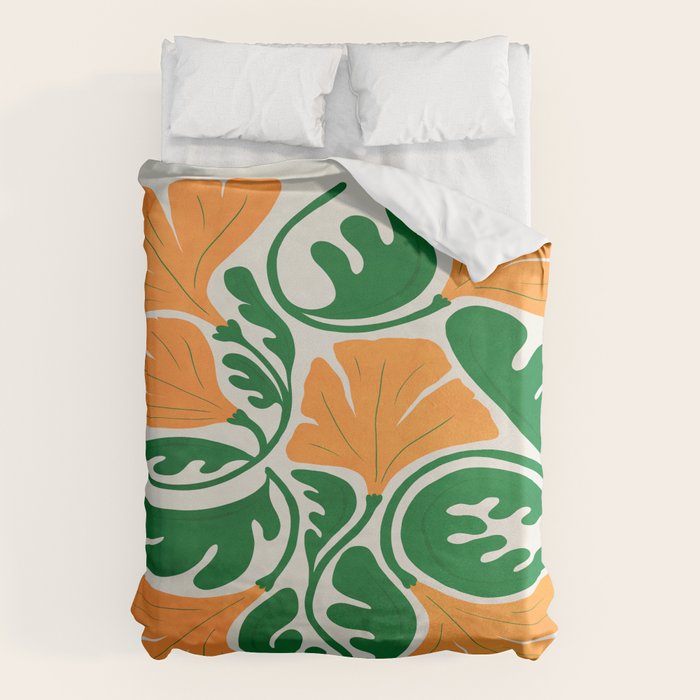 Blaze & Green: Les Fleurs | Flower Market 03 | Spring Summer 23 Duvet Cover Gallery Image 6