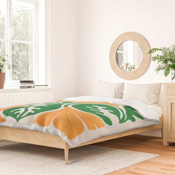 Blaze & Green: Les Fleurs | Flower Market 03 | Spring Summer 23 Duvet Cover Gallery Image 2