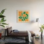 Blaze & Green: Les Fleurs | Flower Market 03 | Spring Summer 23 Wood Wall Art Gallery Image 2