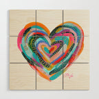 Art Heart no.1 Wood Wall Art Gallery Image 1