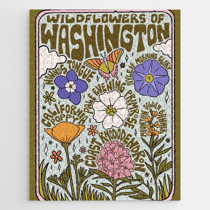 Washington Wildflowers Jigsaw Puzzle Gallery Image 1