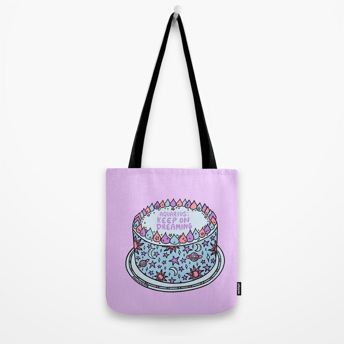 Aquarius Cake Tote Bag Gallery Image 2