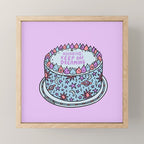 Aquarius Cake Mini Art Print Gallery Image 1