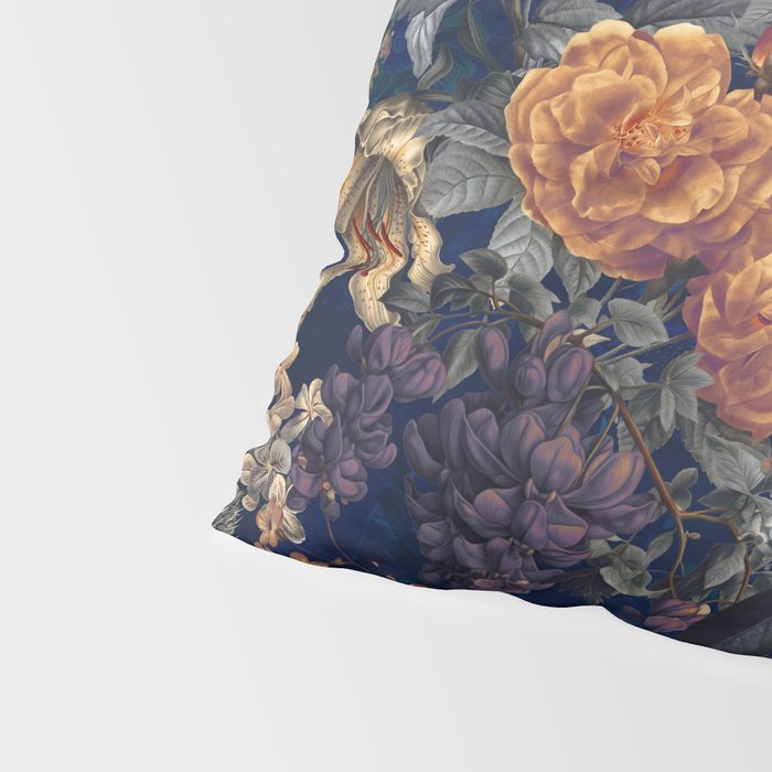 Blooming Oasis IV - Night Pillow Sham Gallery Image 4