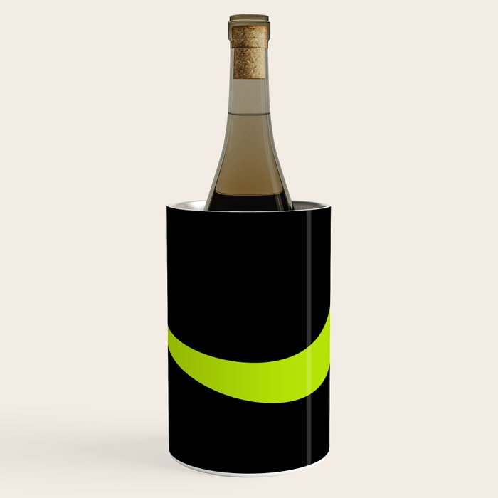 Simple Waves 2 - Lime Green Wine Chiller Gallery Image 3
