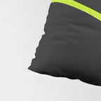 Simple Waves 2 - Lime Green Pillow Sham Gallery Image 4