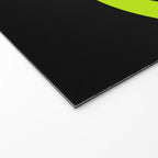 Simple Waves 2 - Lime Green Welcome Mat Gallery Image 2