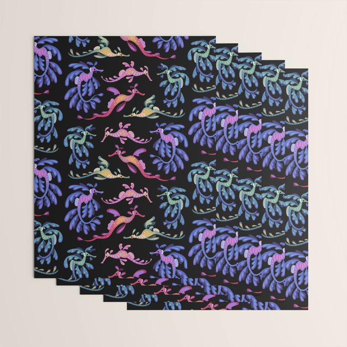Sea dragons Wrapping Paper Gallery Image 3