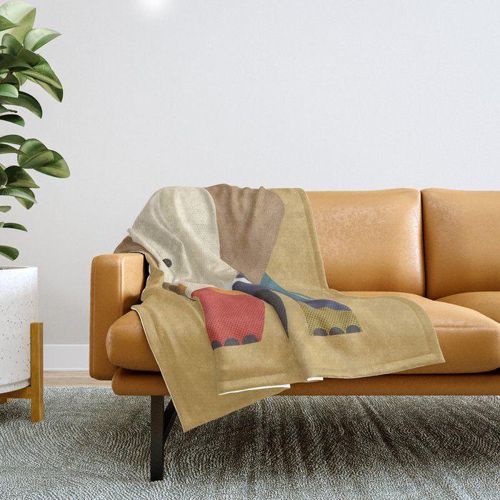Elephant Throw Blanket Gallery Image 1