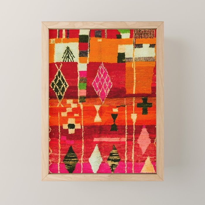 Moroccan Berber Traditional Style Mini Art Print Gallery Image 1