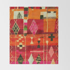 Moroccan Berber Traditional Style Throw Blanket Gallery Image 2