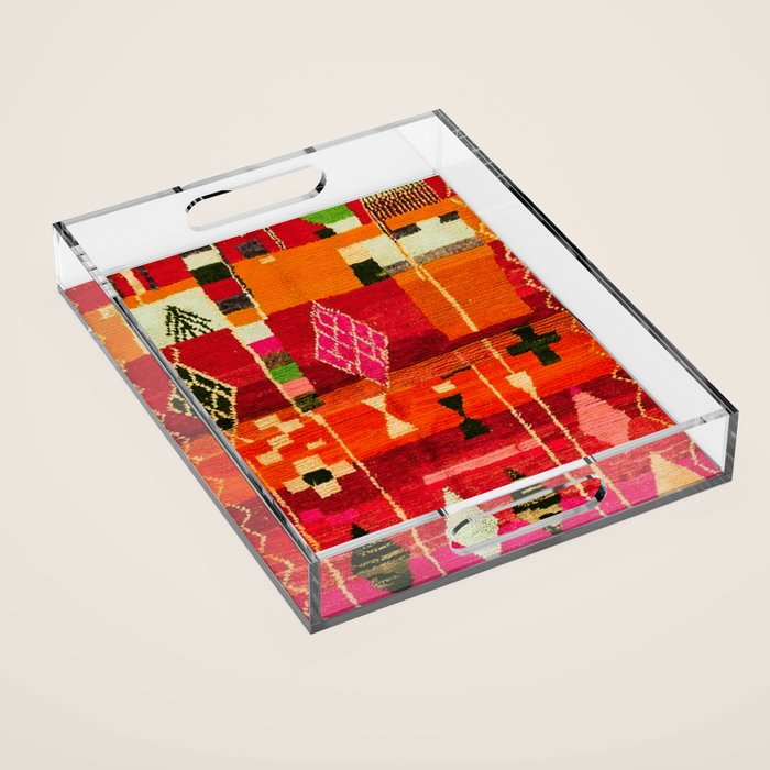 Moroccan Berber Traditional Style Acrylic Tray Gallery Image 1