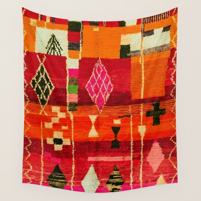 Moroccan Berber Traditional Style Wall Tapestry Gallery Image 4
