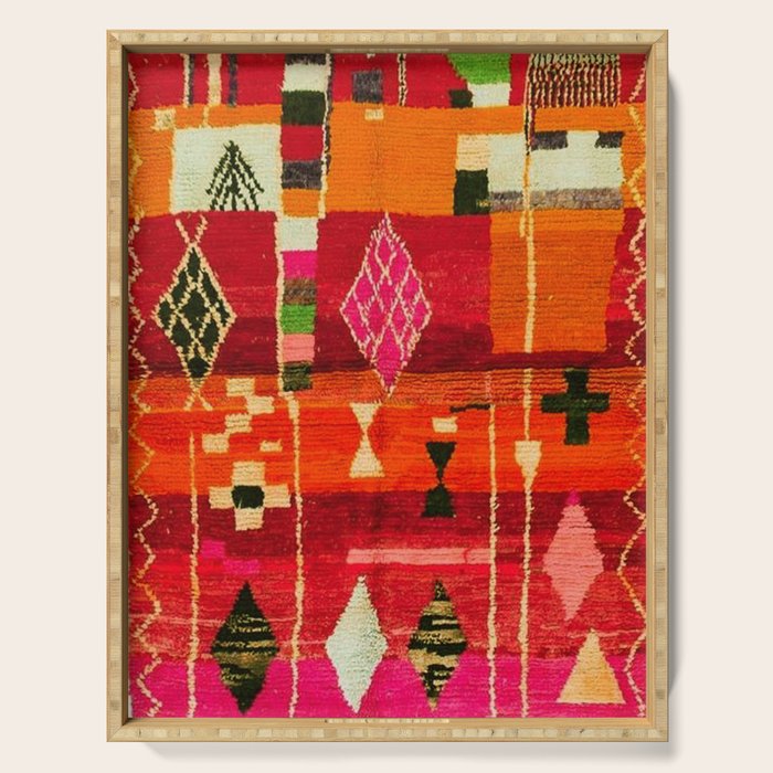 Moroccan Berber Traditional Style Serving Tray Gallery Image 1