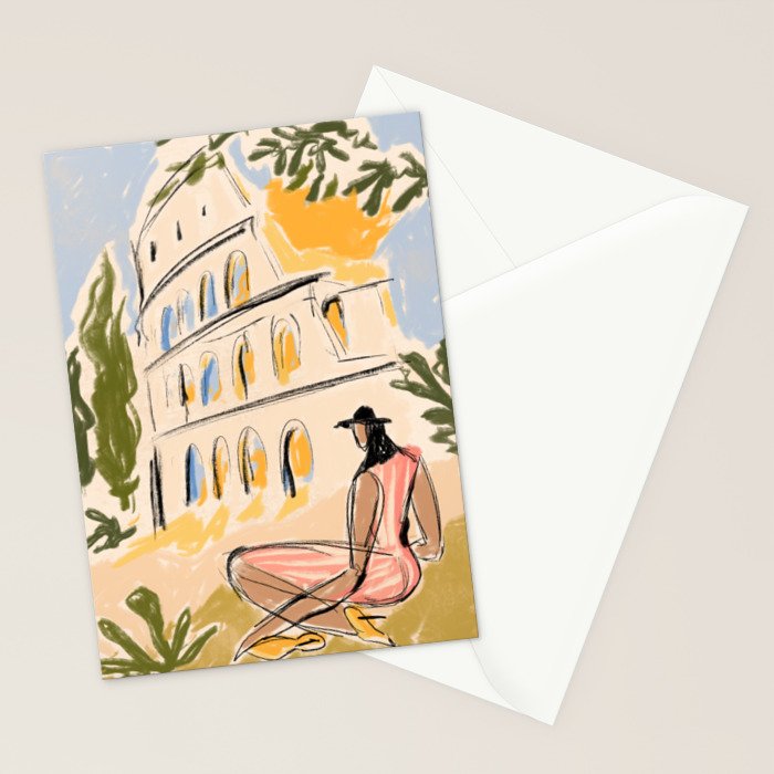 When in Rome Stationery Card Gallery Image 2