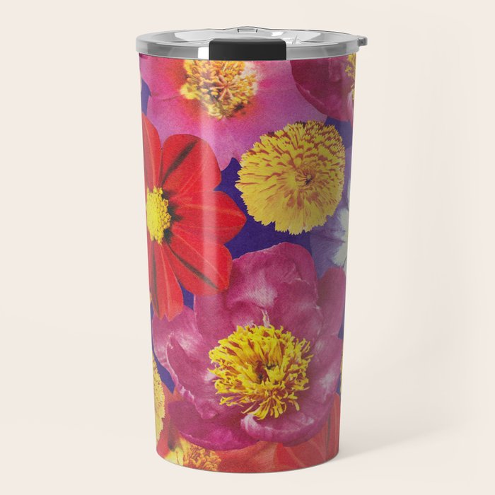 Flower Salad #2 Travel Mug Gallery Image 1