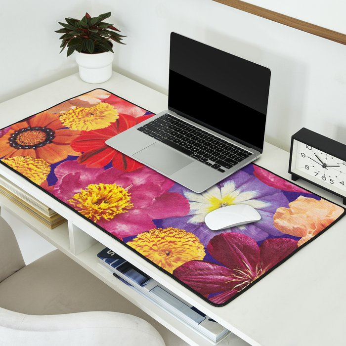 Flower Salad #2 Desk Mat Gallery Image 2