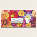 Flower Salad #2 Desk Mat Gallery Image 1