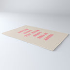 Trust In The Lord With All Your Heart Proverbs 3:5-6 Bible Verse Scripture Wall Art Christian Quote Rug Gallery Image 3