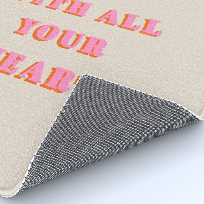 Trust In The Lord With All Your Heart Proverbs 3:5-6 Bible Verse Scripture Wall Art Christian Quote Rug Gallery Image 4