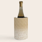 Trendy Gold Glitter and Leopard Print Gradient Wine Chiller Gallery Image 3