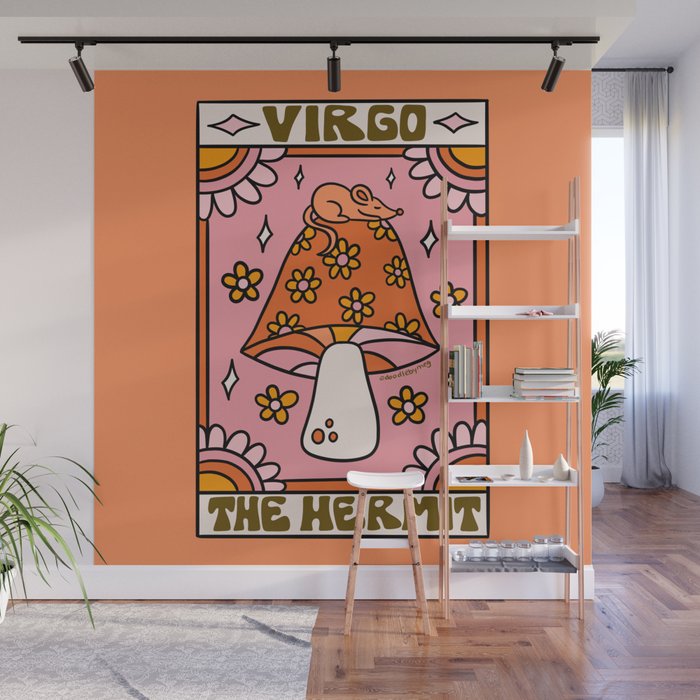 Virgo Tarot Card Wall Mural Gallery Image 1