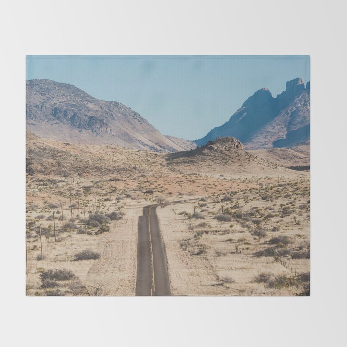 High Desert Highway Throw Blanket Gallery Image 2