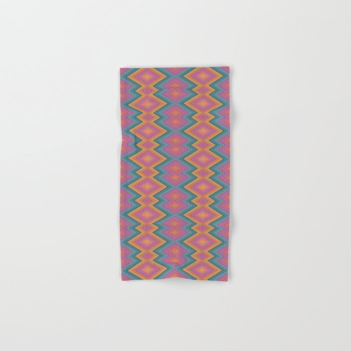 Boho Western Geometric Pattern II Bath Towel Gallery Image 1