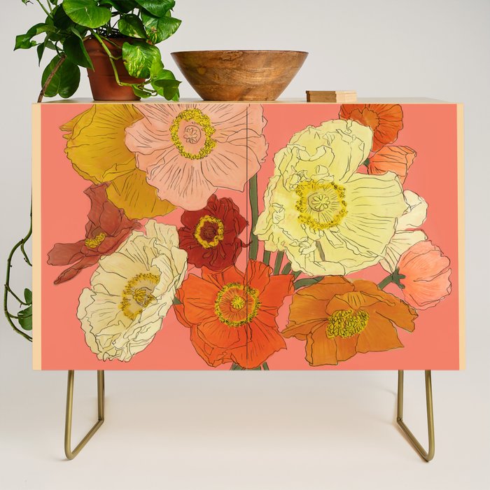 Bountiful Bouquet 5 Credenza Gallery Image 1