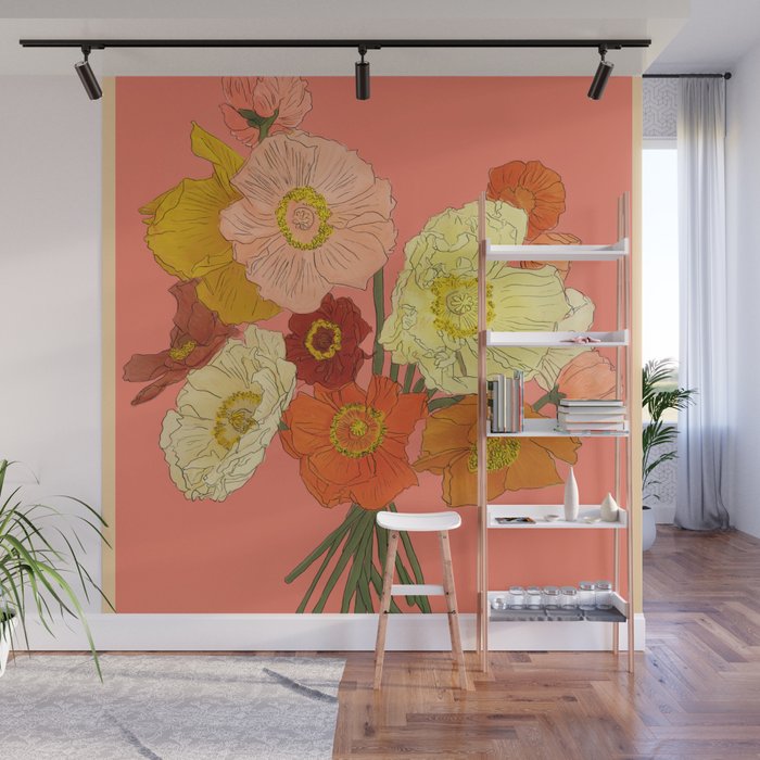 Bountiful Bouquet 5 Wall Mural Gallery Image 1