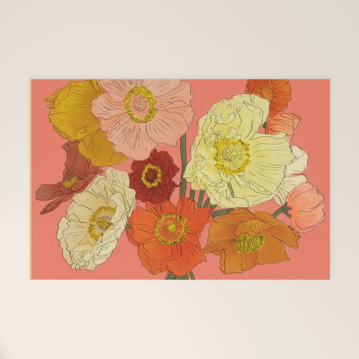 Bountiful Bouquet 5 Welcome Mat Gallery Image 1