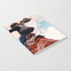 Vintage Western Painting âBuckingâ by N C Wyeth Notebook Gallery Image 2