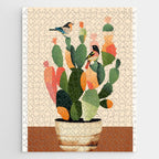 Cactus & Birds 1 Jigsaw Puzzle Gallery Image 1