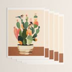 Cactus & Birds 1 Wrapping Paper Gallery Image 3