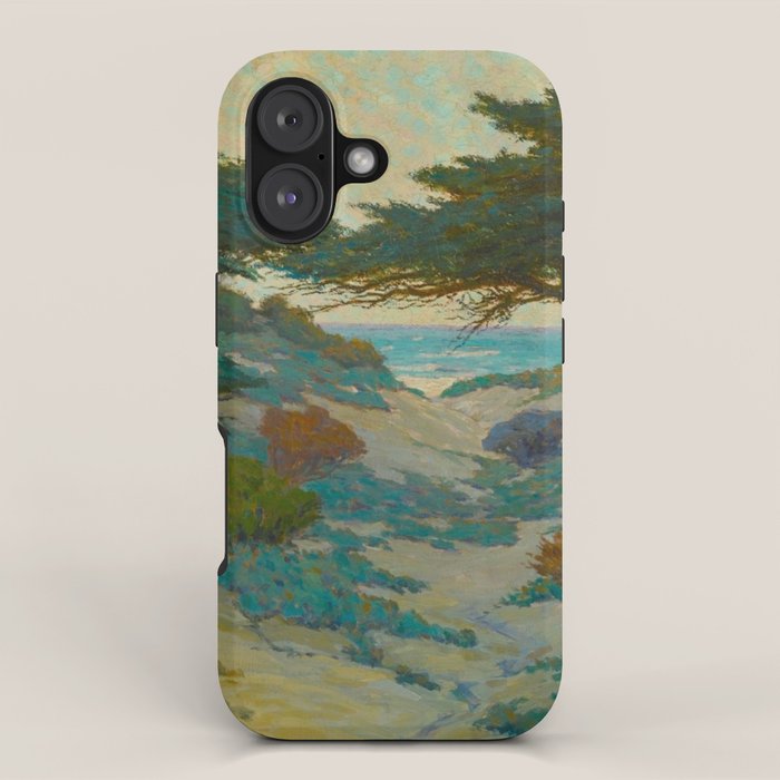 Granville Redmond Carmel Coast Oil Painting Vintage American Art iPhone Case Gallery Image 1