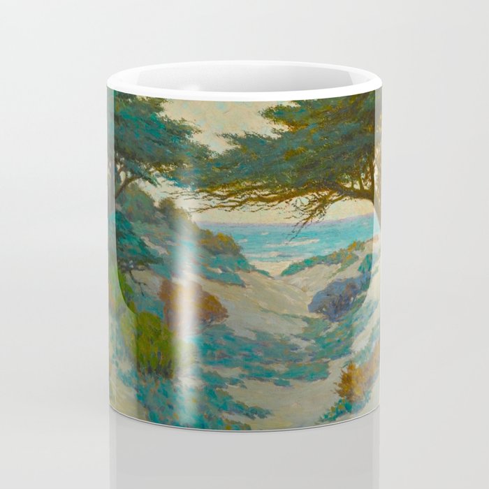 Granville Redmond Carmel Coast Oil Painting Vintage American Art Coffee Mug Gallery Image 4