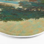 Granville Redmond Carmel Coast Oil Painting Vintage American Art Bath Mat Gallery Image 3